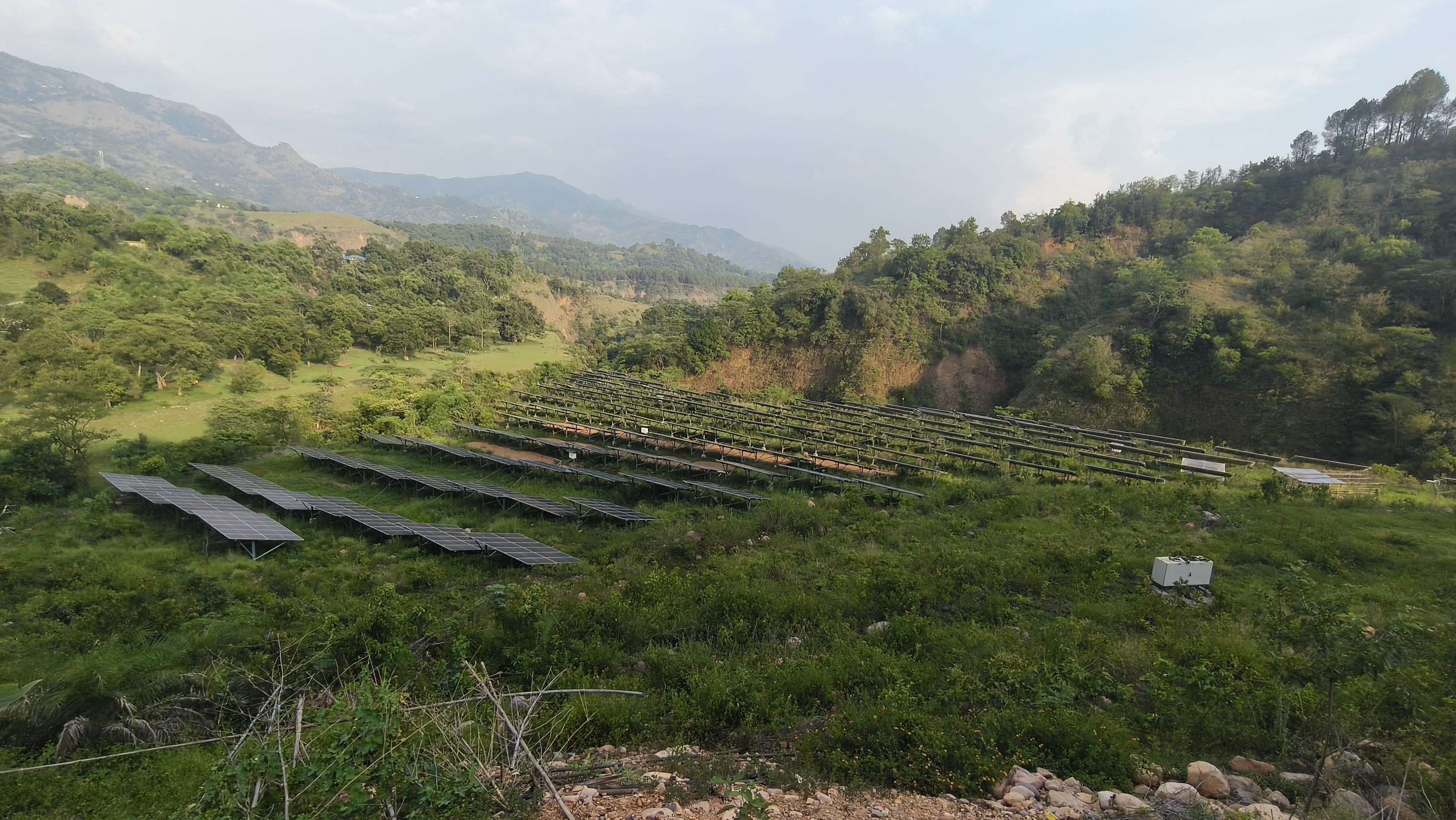 SS Energy solar plant in the Kangra valley